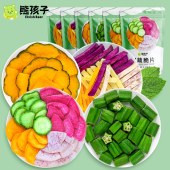 熊孩子精品蔬菜脆组合（6包265g）